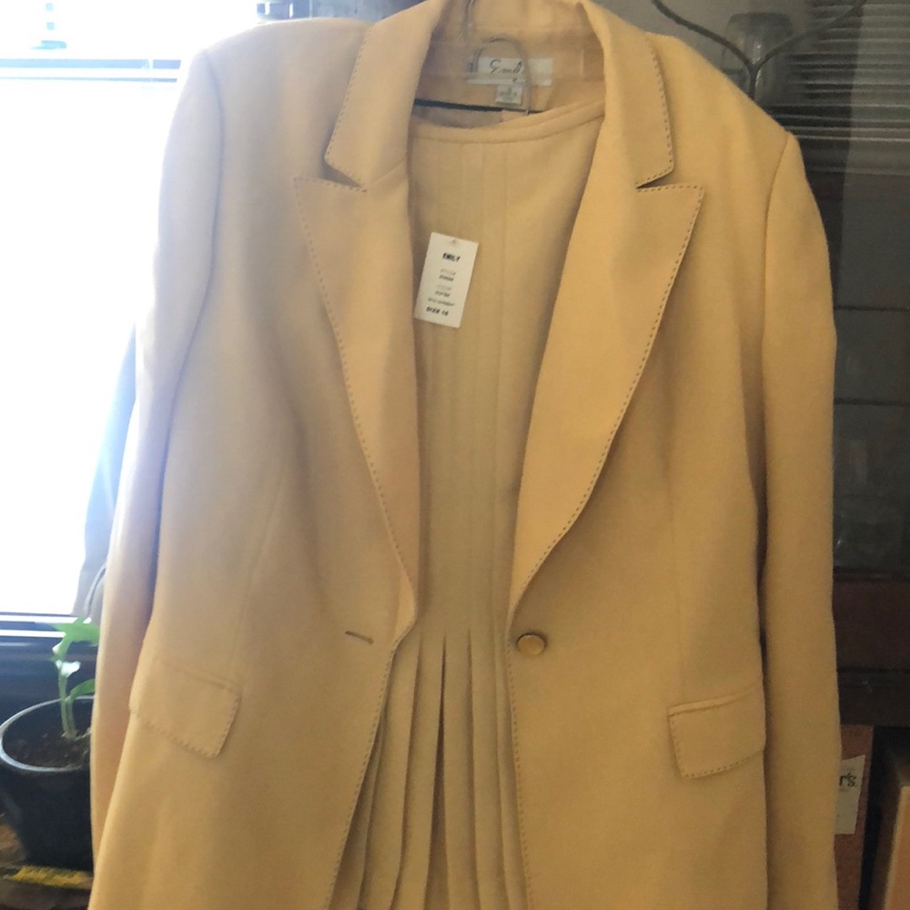 Emily Gold Two Piece suit